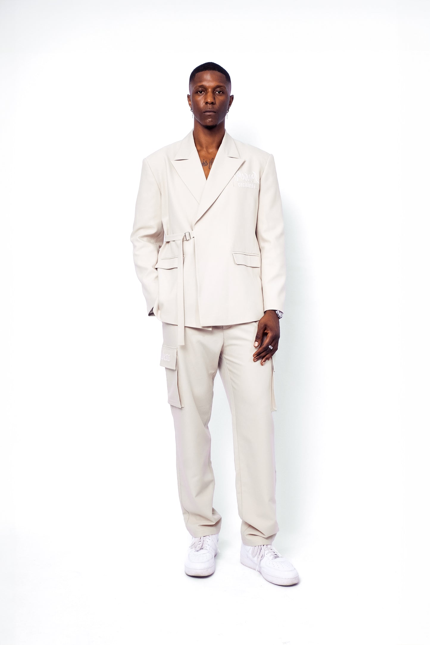 VESTE TAILLEUR CROISÉE