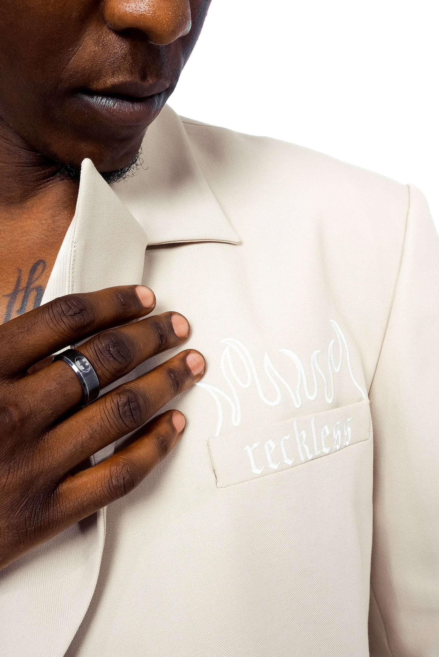 VESTE TAILLEUR CROISÉE