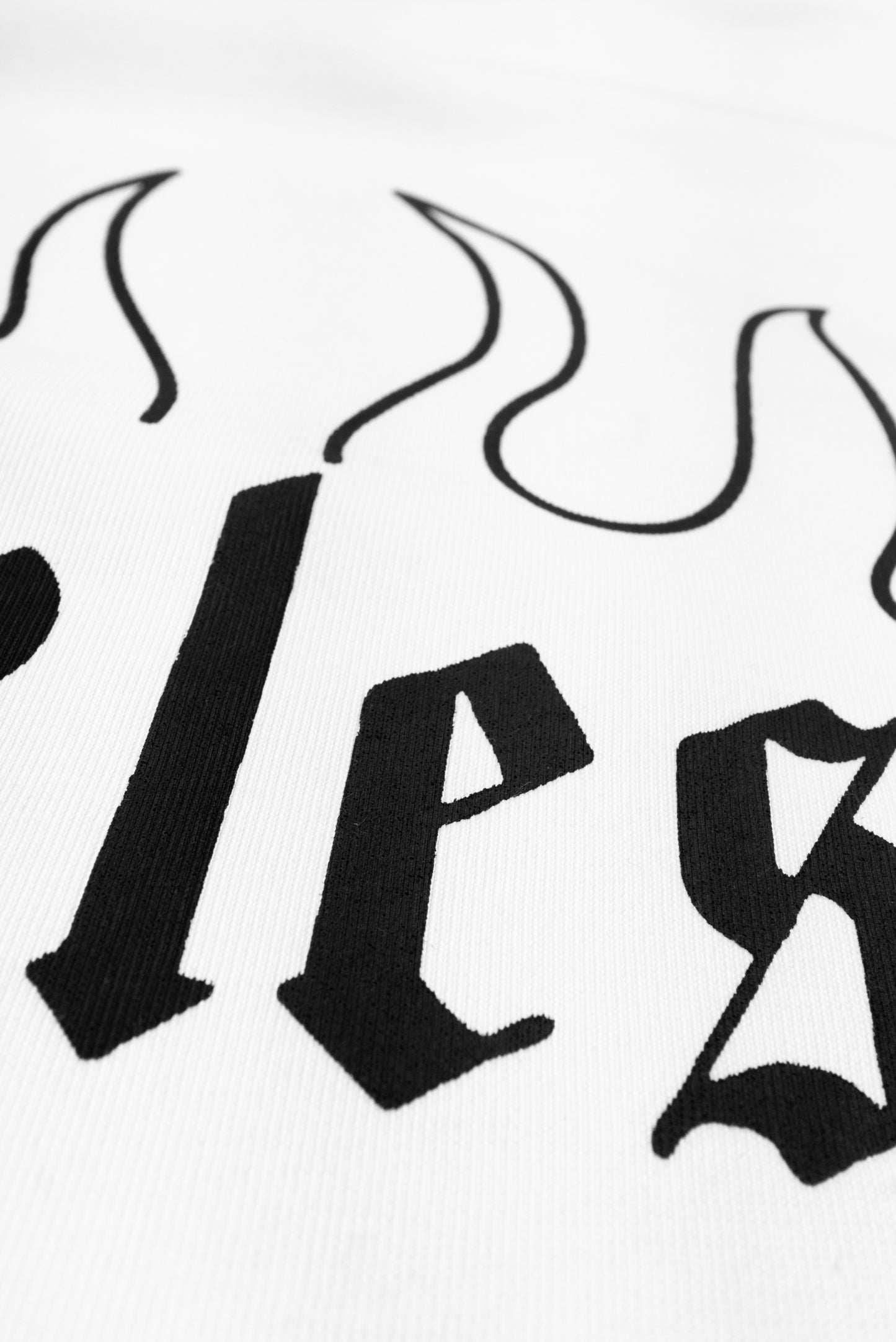 T SHIRT BLACK/WHITE