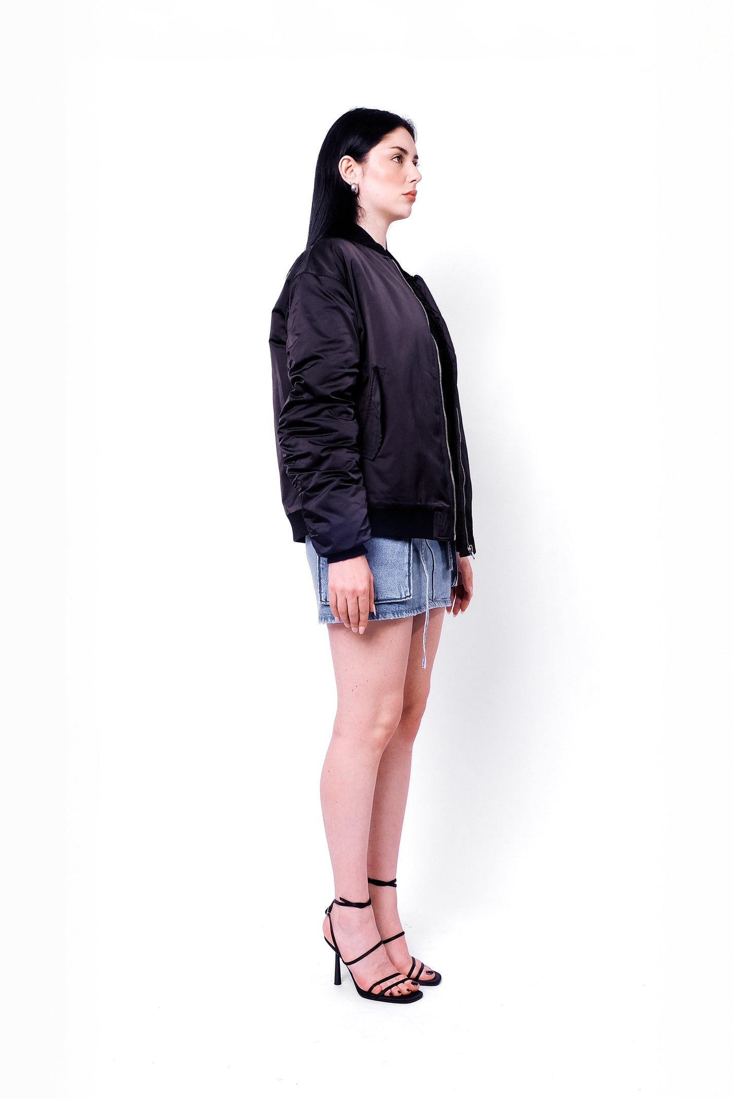 BOMBERS BRODÉ NOIR