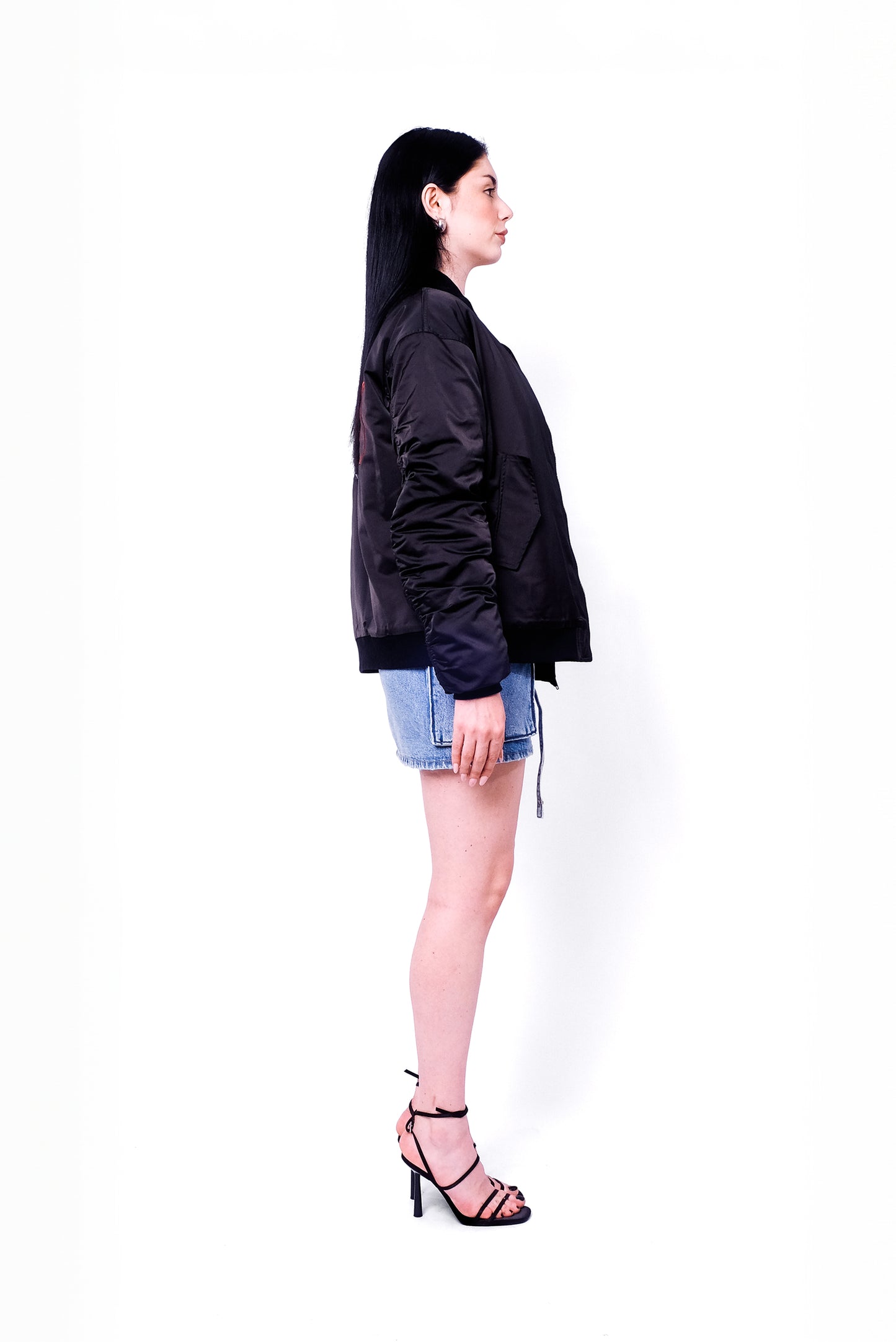 BOMBERS BRODÉ NOIR