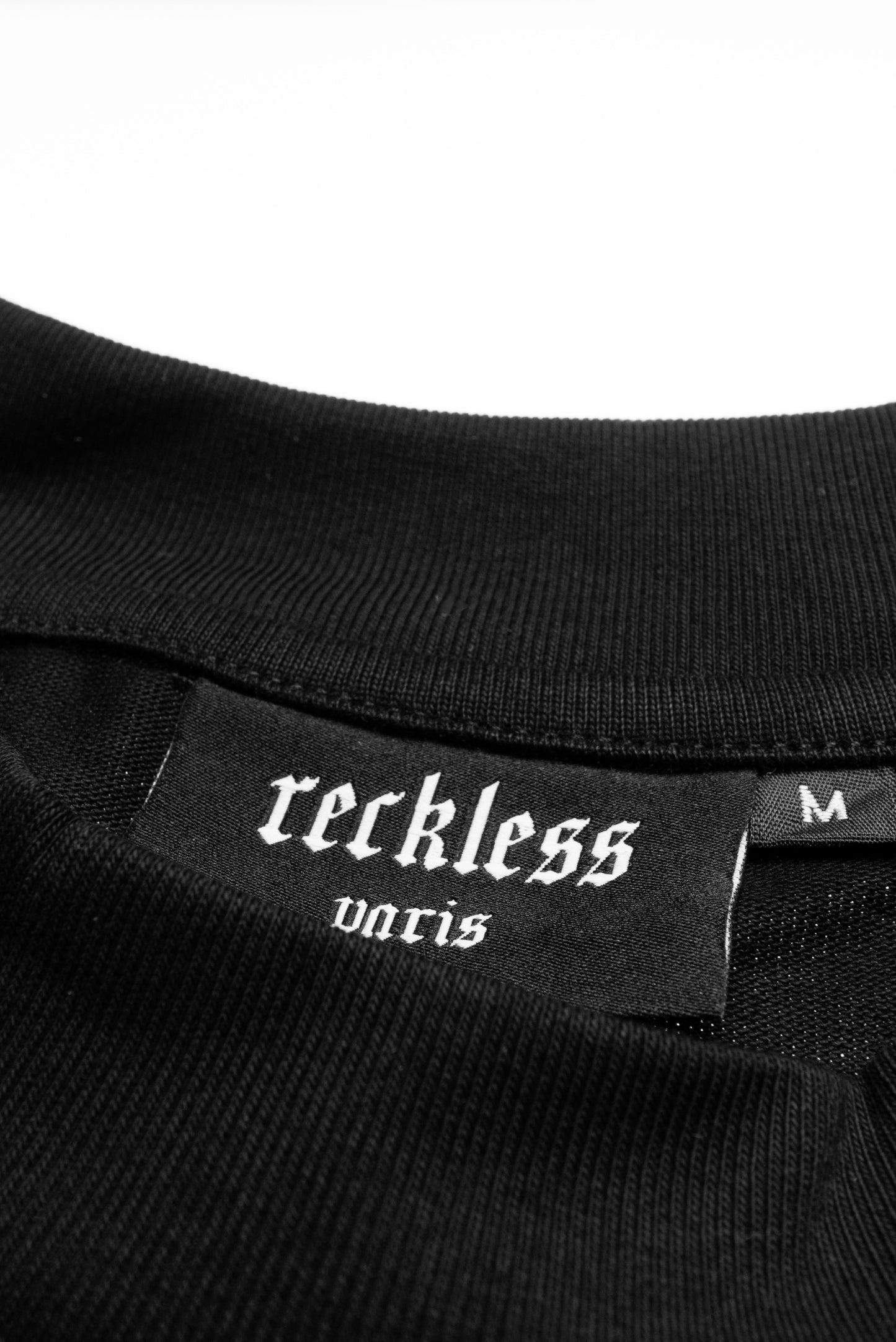 T SHIRT BLACK/WHITE