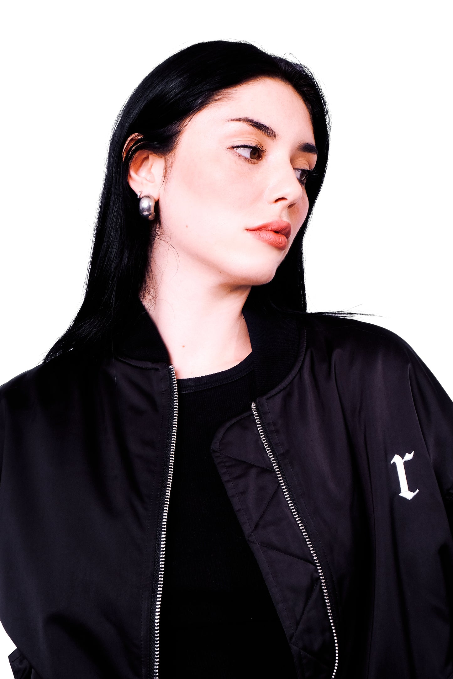 BOMBERS BRODÉ NOIR